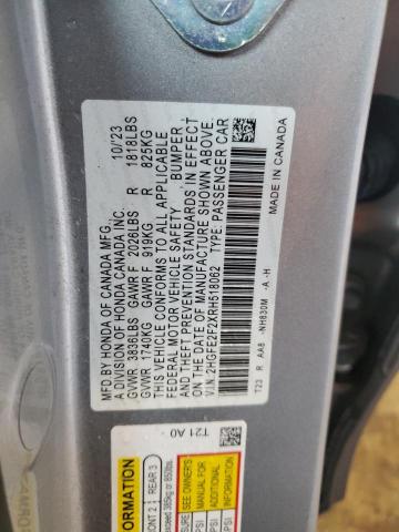 2024 HONDA CIVIC LX 2HGFE2F2XRH518062