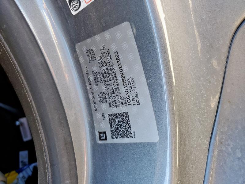 2019 CADILLAC ATS PREMIUM LUXURY 1G6AG1RS9K0123893
