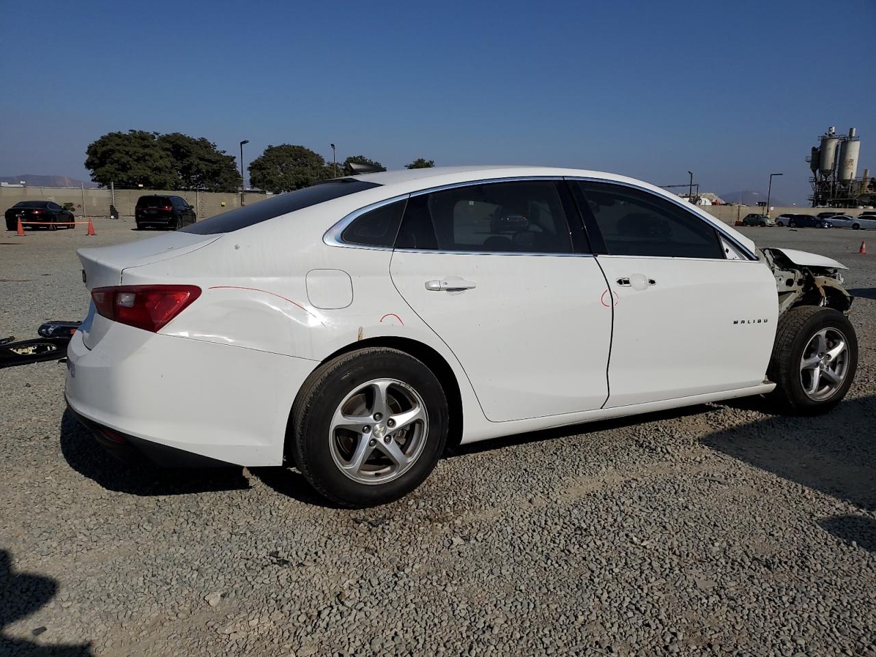 Lot #3315592774 2017 CHEVROLET MALIBU LS