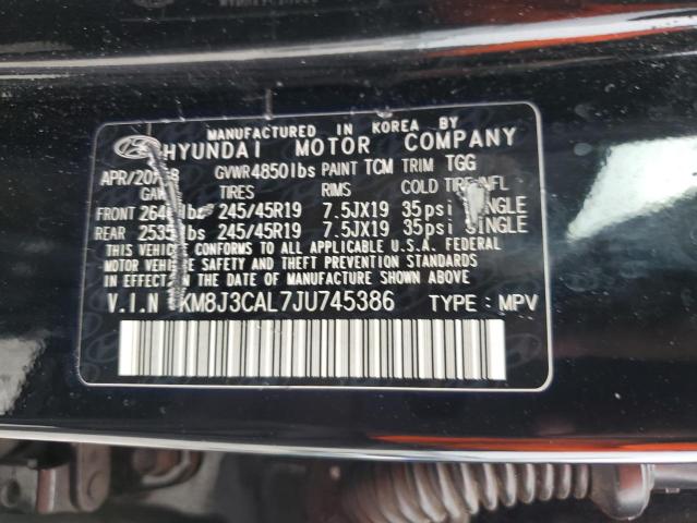 2018 HYUNDAI TUCSON SPO KM8J3CAL7JU745386