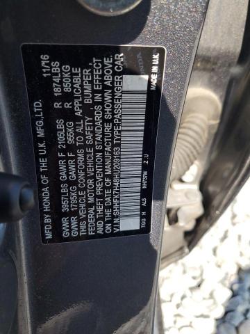 2017 HONDA CIVIC SPORT SHHFK7H48HU209163