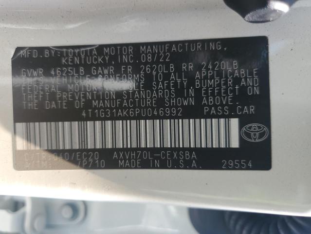 2023 TOYOTA CAMRY SE N - 4T1G31AK6PU046992