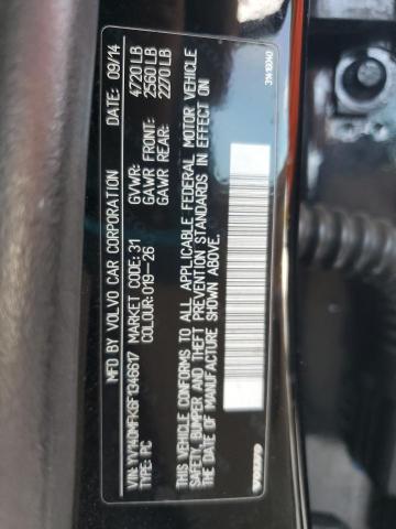 2015 VOLVO S60 PREMIE YV140MFK6F1346617