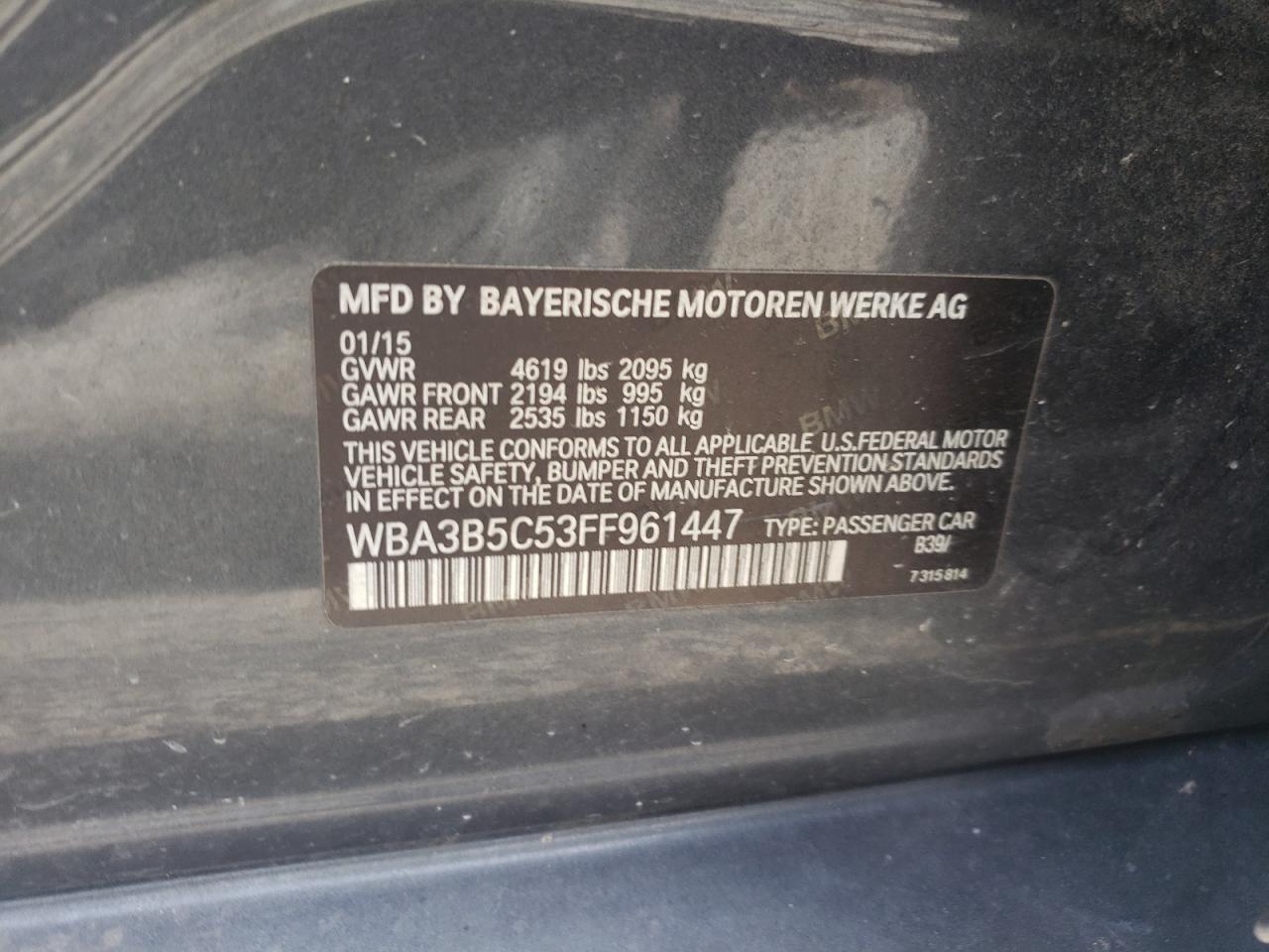 BMW 3 SERIES XI SULEV