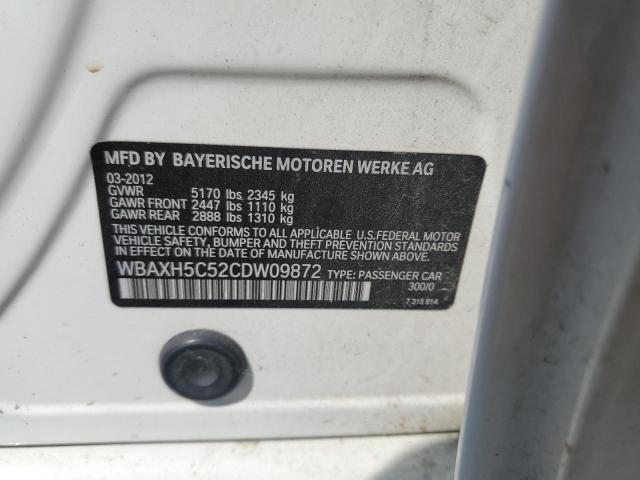 2012 BMW 528 XI - WBAXH5C52CDW09872