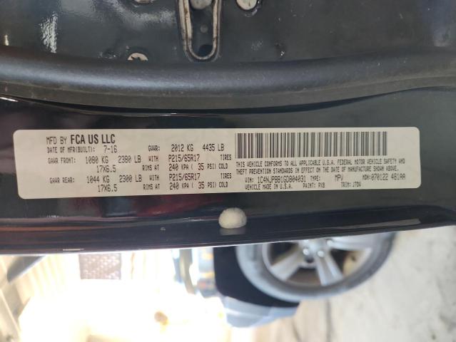 2016 JEEP PATRIOT SP 1C4NJPBB1GD804031