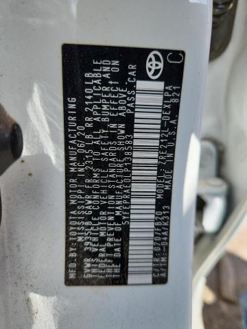 2020 TOYOTA COROLLA LE 5YFEPRAE0LP138583