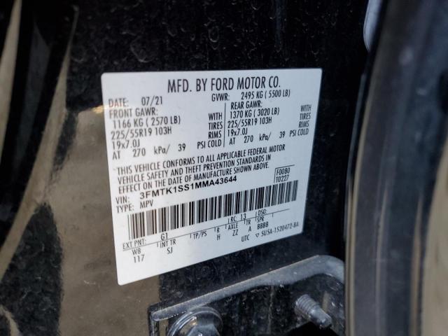 2021 FORD MUSTANG MA 3FMTK1SS1MMA43644