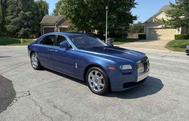 ROLLS-ROYCE GHOST 2011 blue sedan 4d gas SCA664S50BUX49702 photo #1