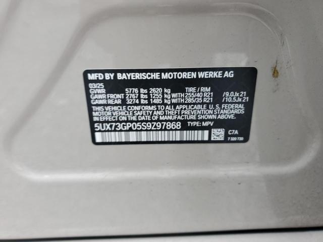 2025 BMW X3 M50 5UX73GP05S9Z97868