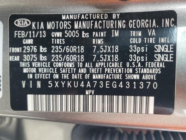 2014 KIA SORENTO EX - 5XYKU4A73EG431370