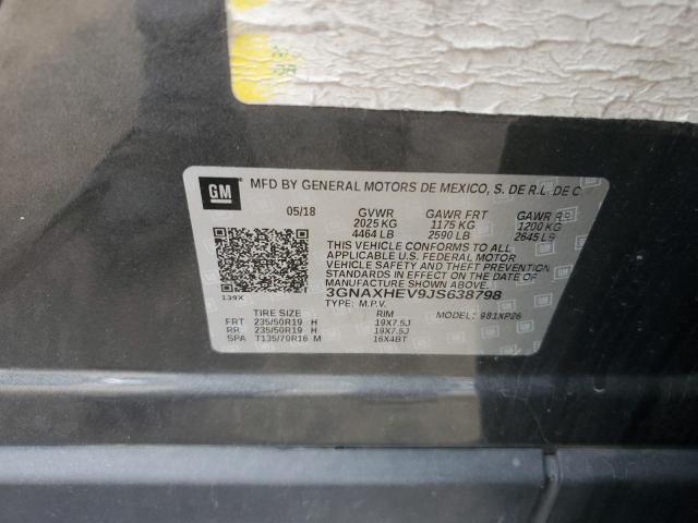 2018 CHEVROLET EQUINOX LS 3GNAXHEV9JS638798