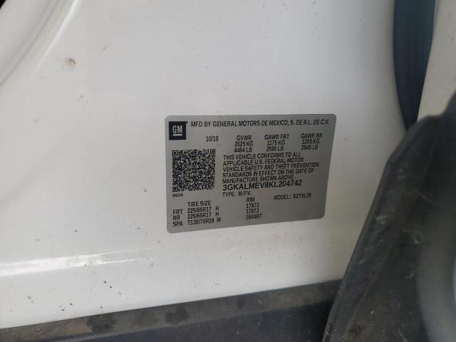 2019 GMC TERRAIN SL - 3GKALMEV8KL204742