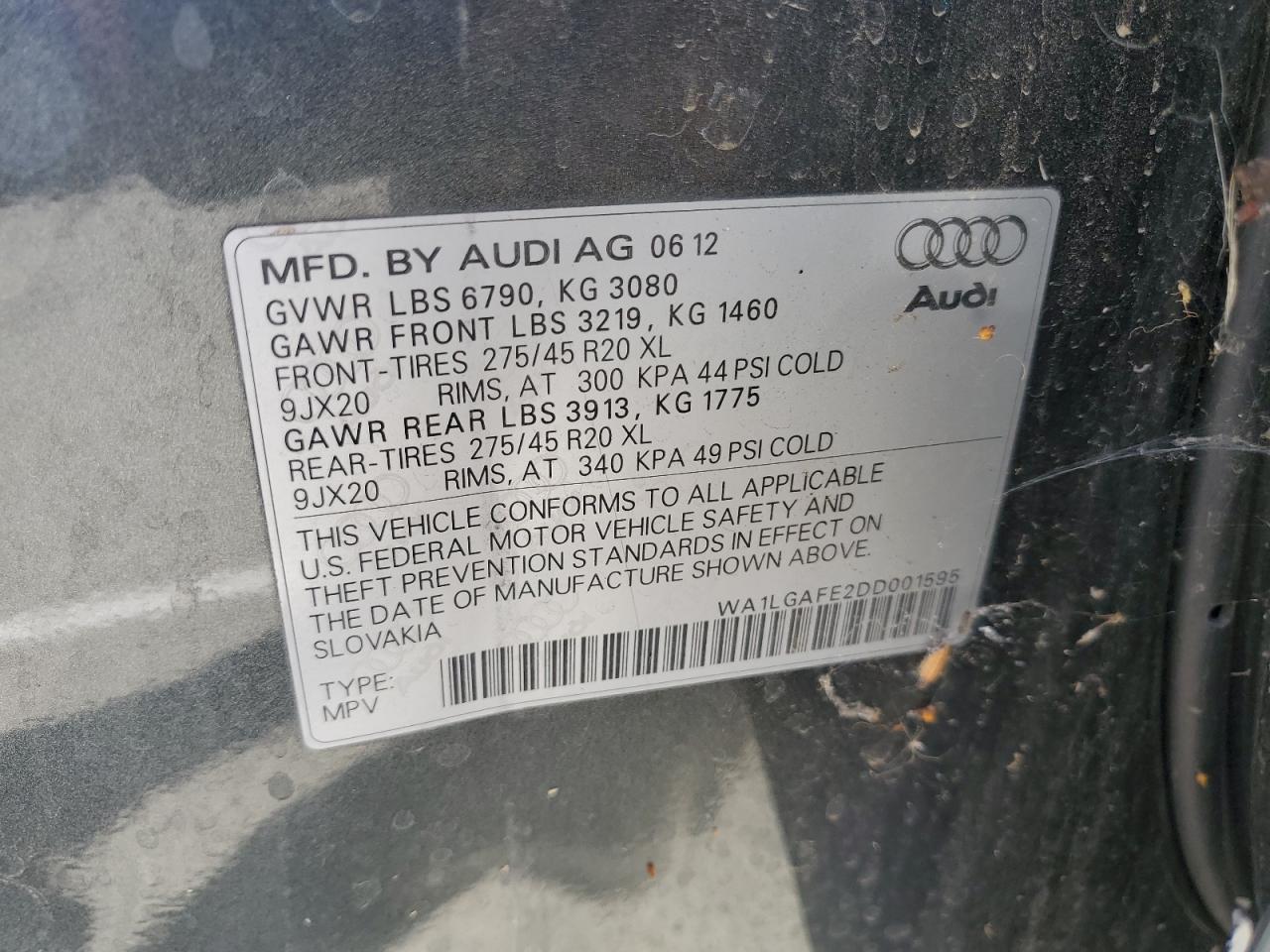 AUDI Q7 PREMIUM PLUS