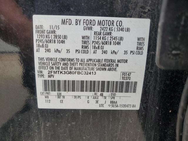 2015 FORD EDGE SE 2FMTK3G80FBC32413