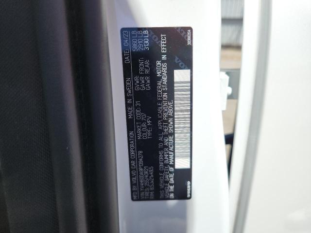2023 VOLVO XC60 ULTIM YV4H60DA9P1394278