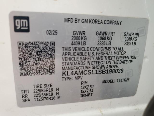 2025 BUICK ENCORE GX KL4AMCSL1SB198039