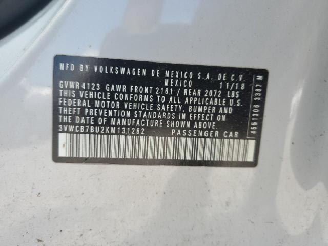 2019 VOLKSWAGEN JETTA S 3VWCB7BU2KM131282