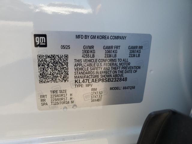 2025 BUICK ENVISTA PR KL47LAEP8SB232848