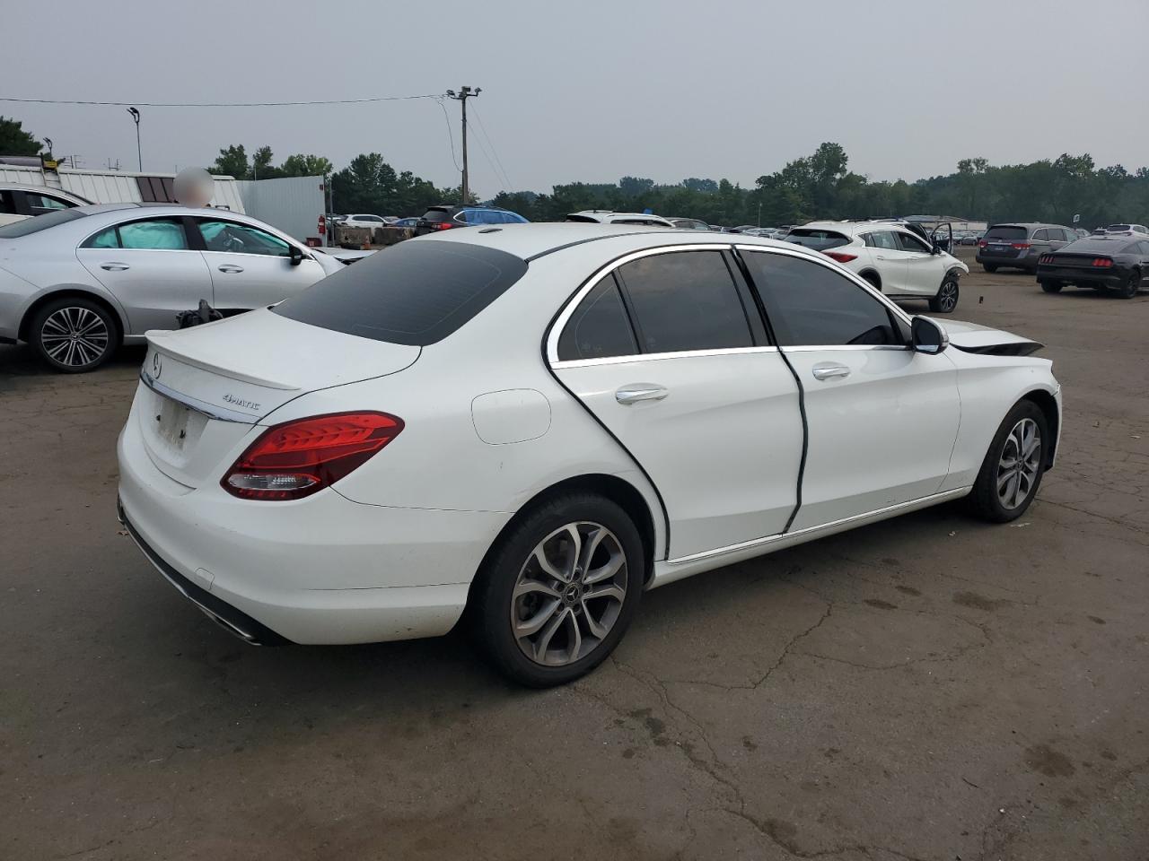 Lot #3311460255 2018 MERCEDES-BENZ C 300 4MAT