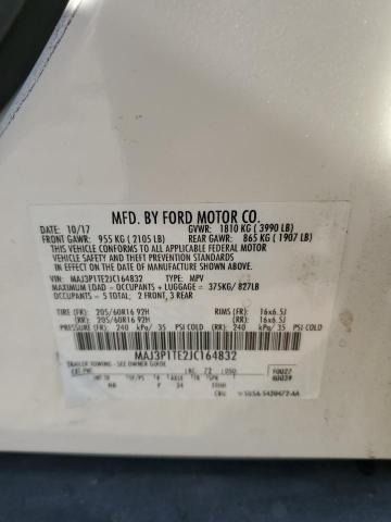 2018 FORD ECOSPORT S - MAJ3P1TE2JC164832