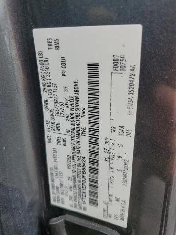 2018 FORD F150 SUPER 1FTEX1EP0JFB65624