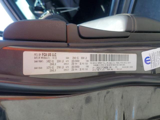 2015 JEEP GRAND CHEROKEE OVERLAND 1C4RJECG7FC848586