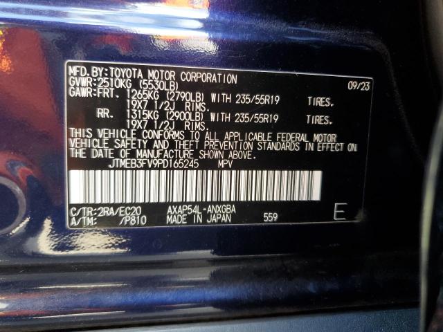 2023 TOYOTA RAV4 PRIME JTMEB3FV9PD165245