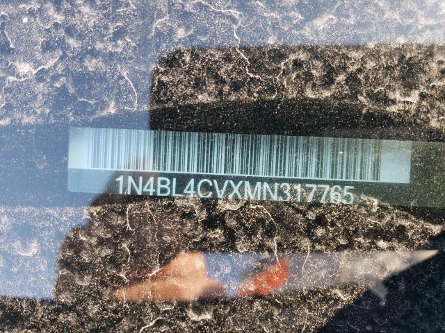 2021 NISSAN ALTIMA SR 1N4BL4CVXMN317765