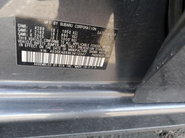 2019 SUBARU IMPREZA 4S3GKAB69K3613347