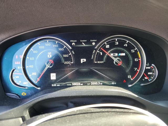 2020 BMW X3 M COMPE 5YMTS0C01L9B52804