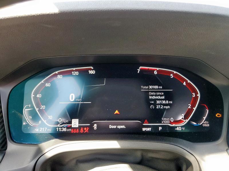 2022 BMW 330I 3MW5R1J00N8C30602