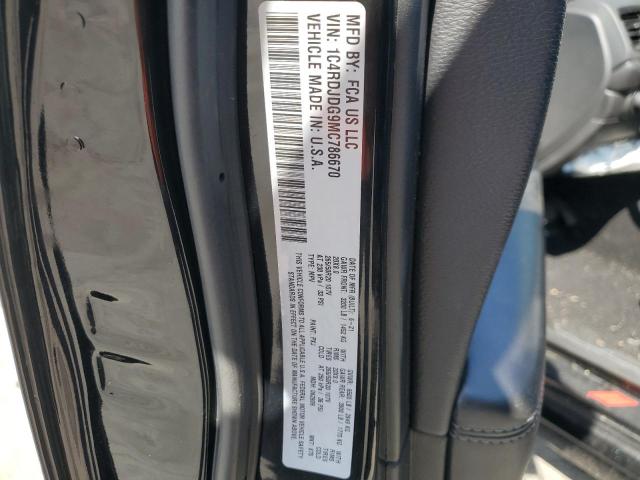 2021 DODGE DURANGO GT 1C4RDJDG9MC786670