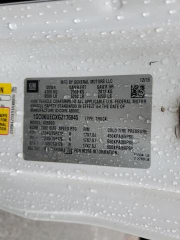 2016 CHEVROLET SILVERADO K2500 HEAVY DUTY 1GC0KUEGXGZ176843