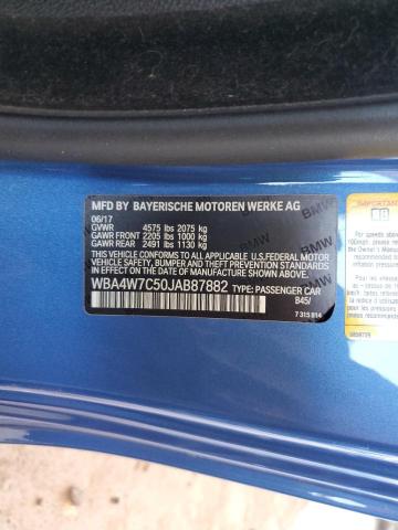 2018 BMW 440I WBA4W7C50JAB87882