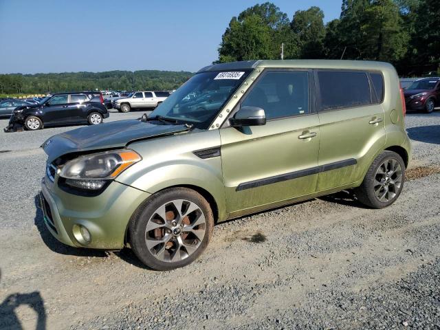 KIA SOUL + 2012 green 4dr spor gas KNDJT2A61C7417875 photo #1