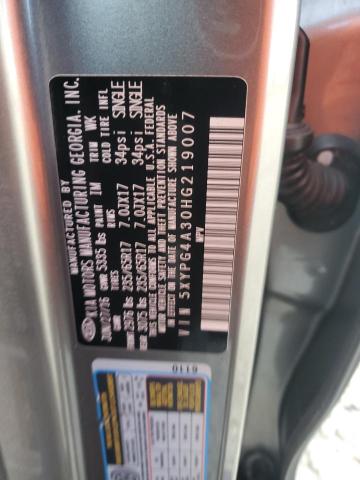 2017 KIA SORENTO LX 5XYPG4A30HG219007