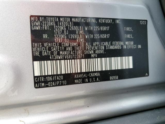 2024 TOYOTA RAV4 XLE - 4T3RWRFV6RU123971