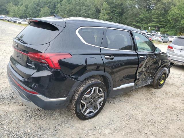 HYUNDAI SANTA FE L 2023 black  hybrid engine KM8S7DA25PU100797 photo #4