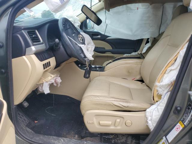 2016 TOYOTA HIGHLANDER XLE 5TDKKRFH2GS159730