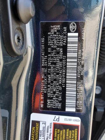 2014 TOYOTA CAMRY HYBRID - 4T1BD1FK9EU130513
