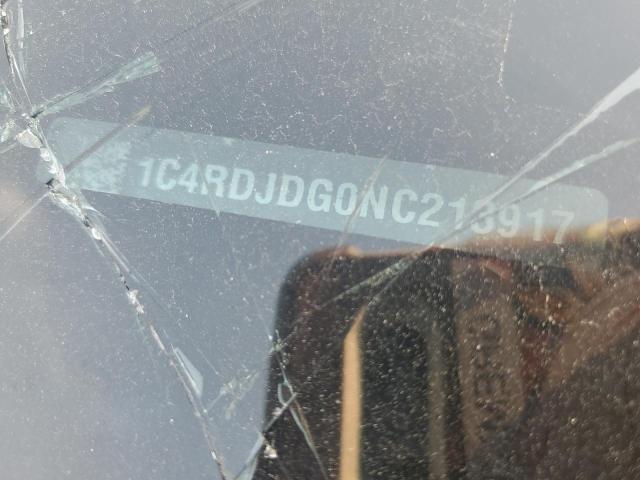 2022 DODGE DURANGO GT 1C4RDJDG0NC213917