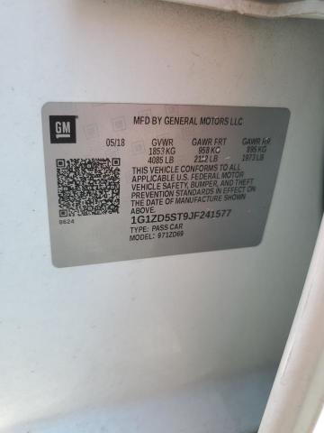 2018 CHEVROLET MALIBU LT - 1G1ZD5ST9JF241577