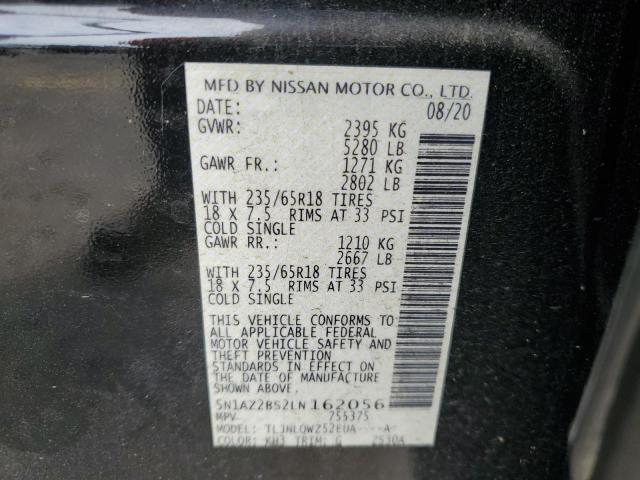 2020 NISSAN MURANO SV 5N1AZ2BS2LN162056