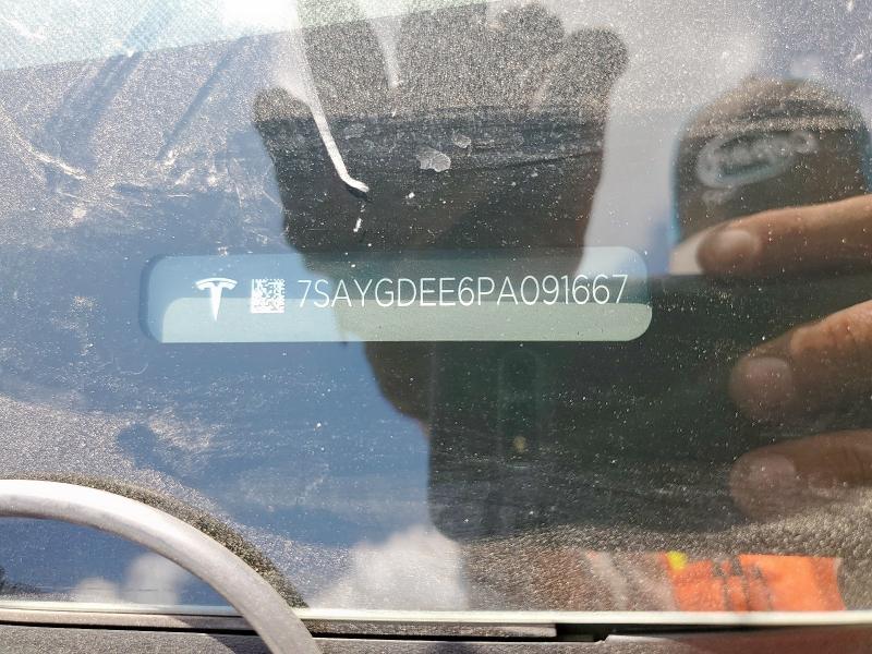 2023 TESLA MODEL Y 7SAYGDEE6PA091667