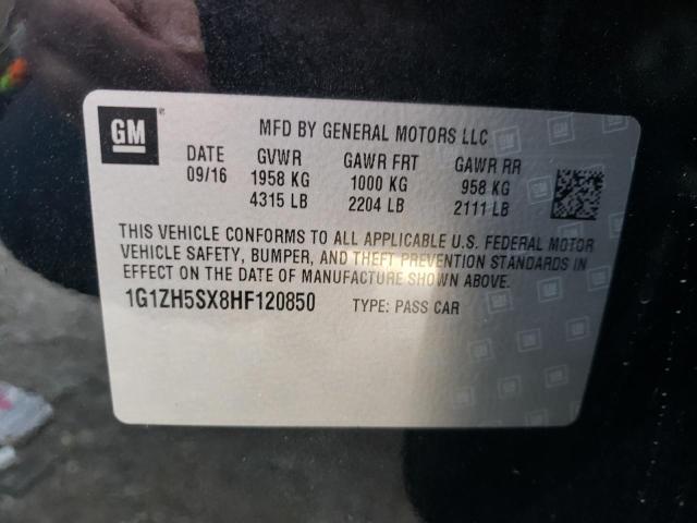 2017 CHEVROLET MALIBU PREMIER 1G1ZH5SX8HF120850