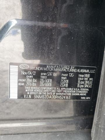 2023 HYUNDAI SANTA FE SEL 5NMS2DAJ0PH524163