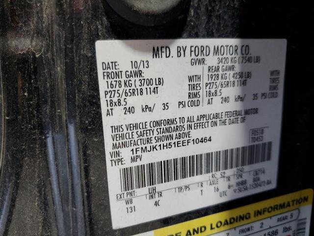 2014 FORD EXPEDITION - 1FMJK1H51EEF10464