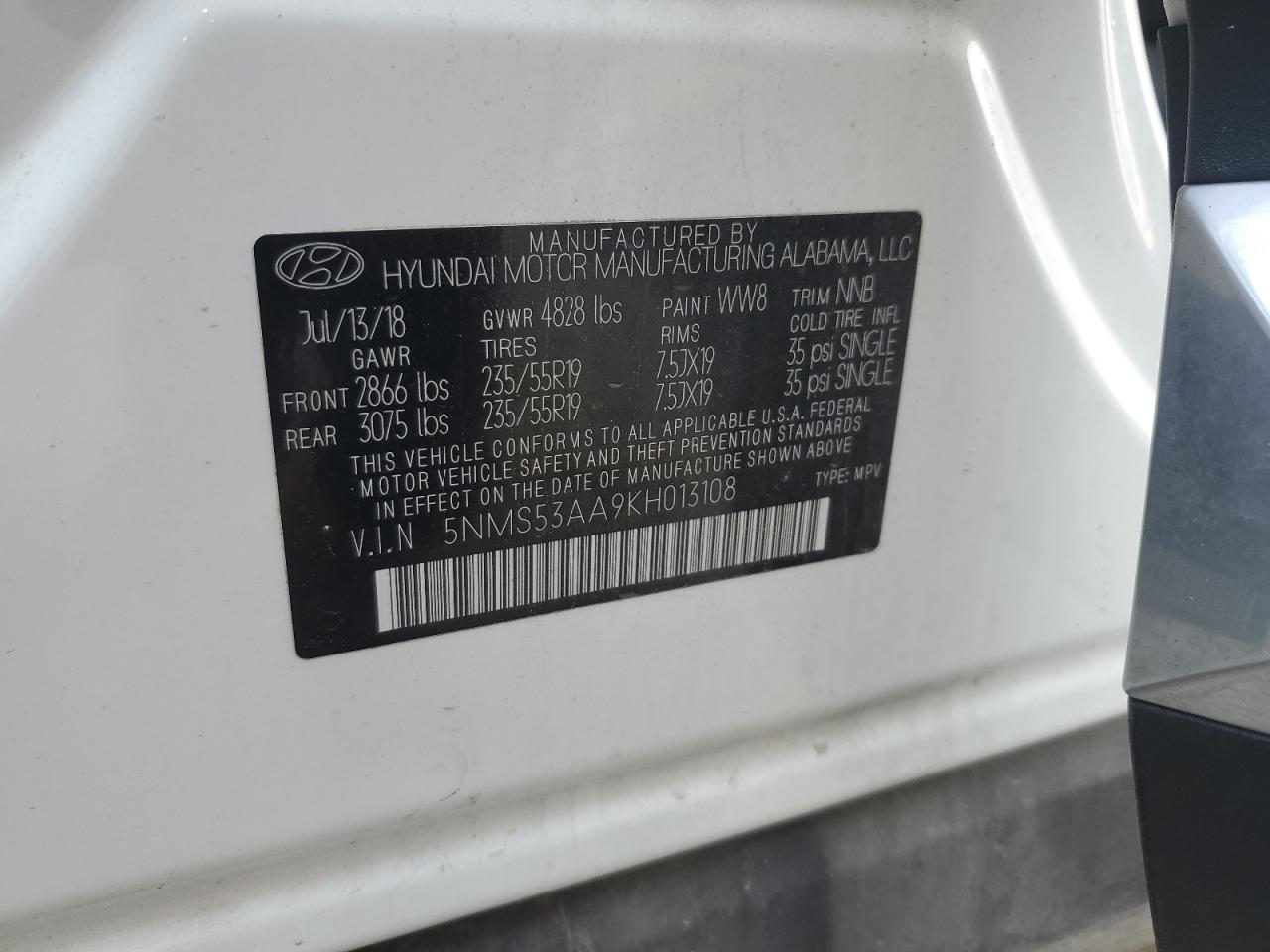 HYUNDAI SANTA FE LIMITED