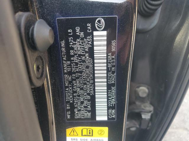 2019 LEXUS ES 350 58ABZ1B13KU008507